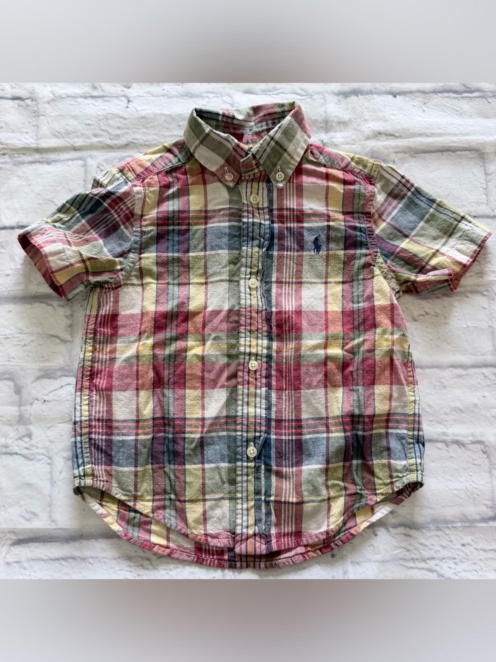 Polo Ralph Lauren Madras Plaid Button Down Shirt 3 | Multicolor